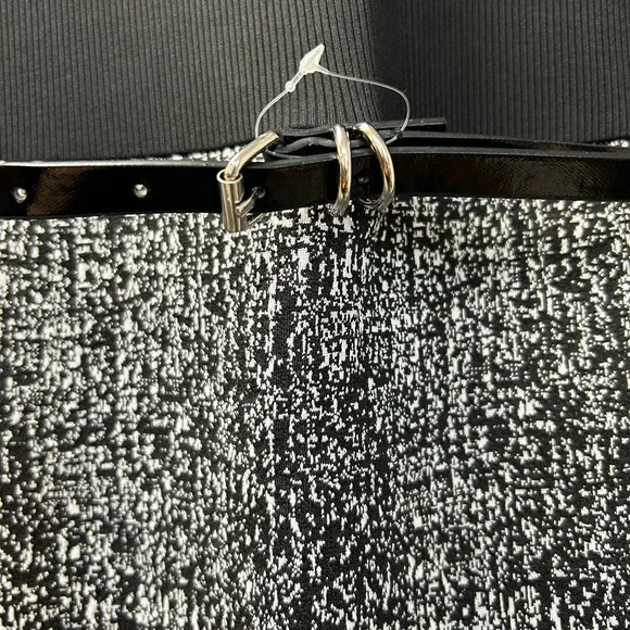 NWT/ En Focus / Black and Gray Women's dress/ Size 14 - Picture 2 of 9